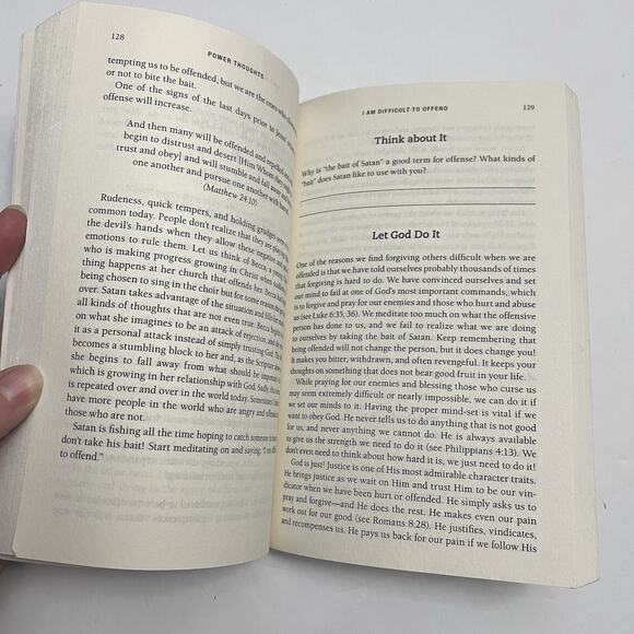 Power Thoughts 12 Strategies to Win the Battle of the Mind by Joyce Meyer - Picture 5 of 7